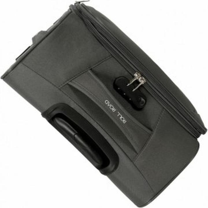 Actual product image Roll Road Royce Large Suitcase Gray Expandable Polyester (93 l)