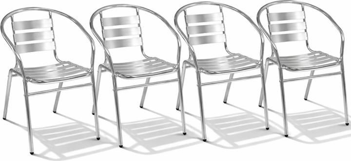 Actual product image Mojawo Bistro set 5-piece aluminium - stainless steel