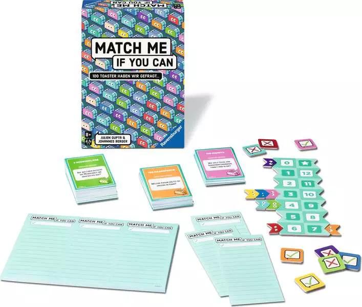 Produktbild Ravensburger Match Me If You Can - Gesellschaftsspiel & Brettspiel ab 8 Jahre (Deutsch)