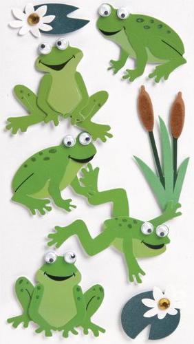 Produktbild Heyda Frösche Mix (8 Sticker)