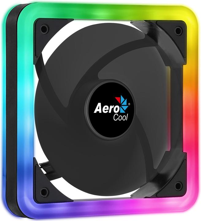 Actual product image AeroCool Edge 14 LED fan, RGB (140 mm, 1 x)