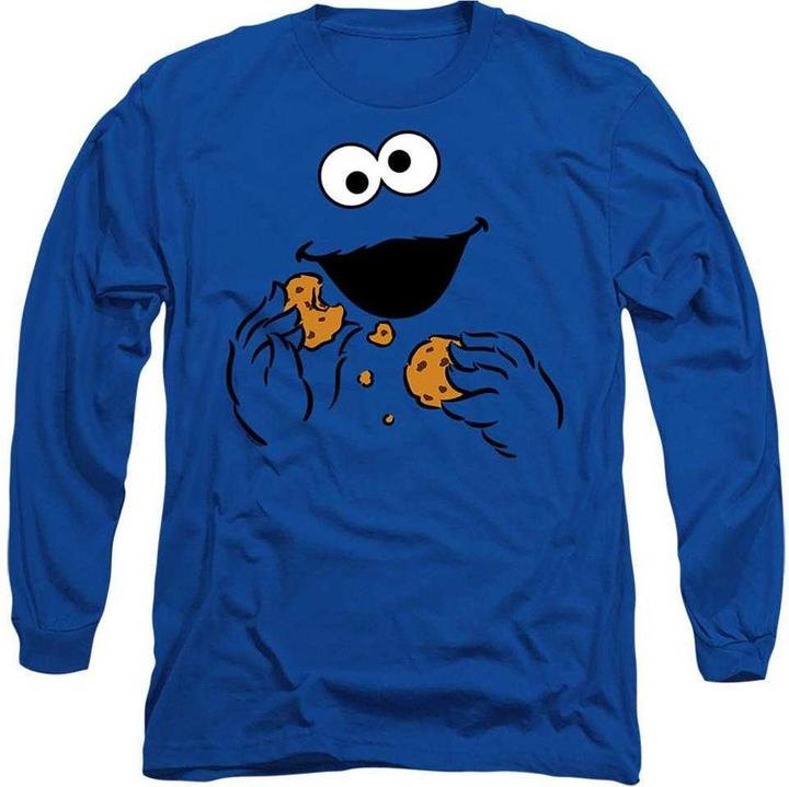 Produktbild Om Nom TShirt Langärmlig (S)