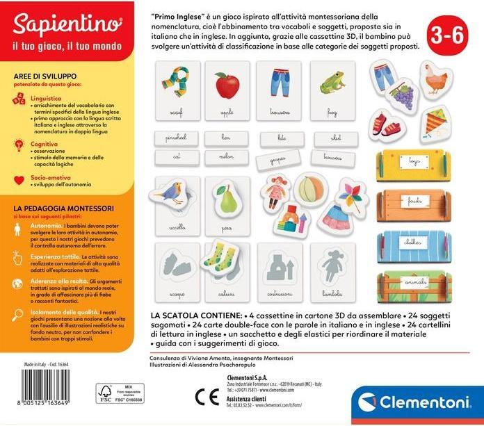 Produktbild Clementoni 16364 (3 - 6 Jahre)