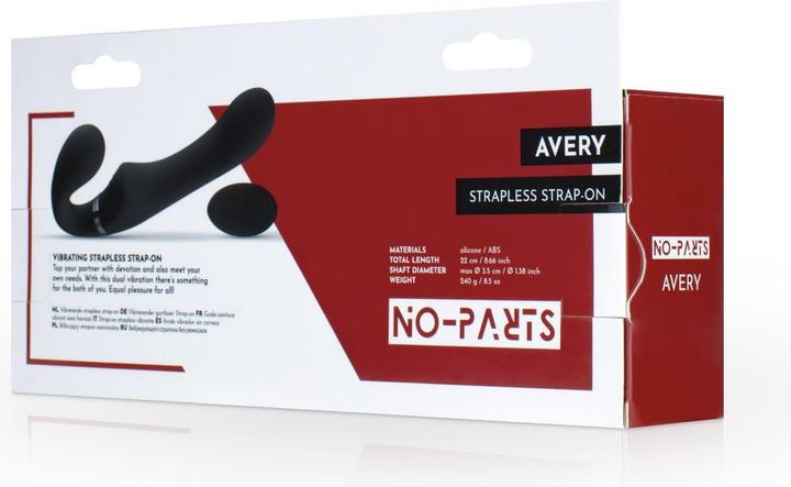 Productafbeelding No-Parts NoParts Avery halterloser StrapOn Vibrationsdildo 22 cm