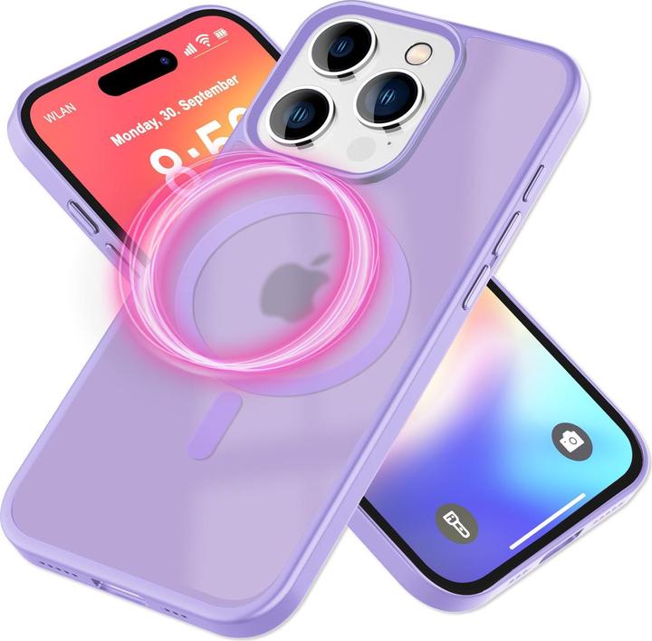 Produktbild Nalia Matte Hybrid Hülle mit MagSafe Funktion (Apple iPhone 16 Pro Max)