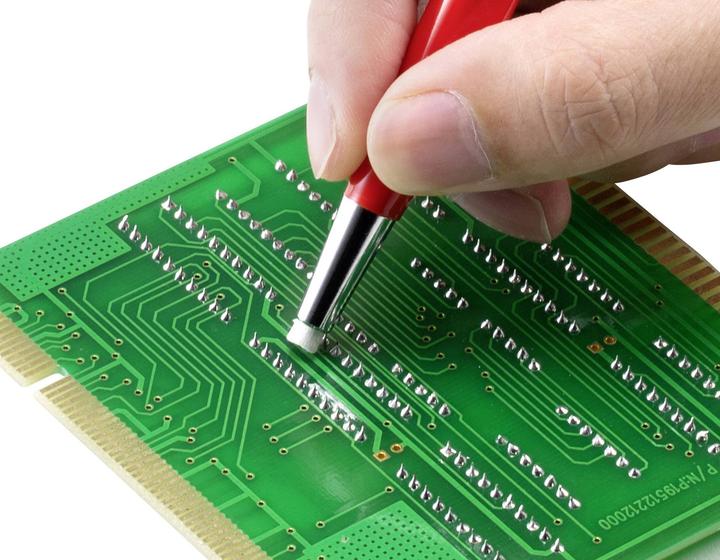 Image du produit Toolcraft Pinceau de nettoyage en fibre de verre Stylo gomme en fibre de verre Gomme en verre Ø 4 mm