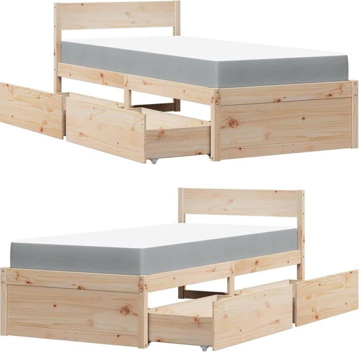 Image du produit vidaXL Bett (90 x 190 cm)