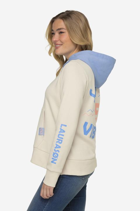 Produktbild Laurasøn Hoodie, Kapuzensweater, Rückenprint, Kängurutasche (L)