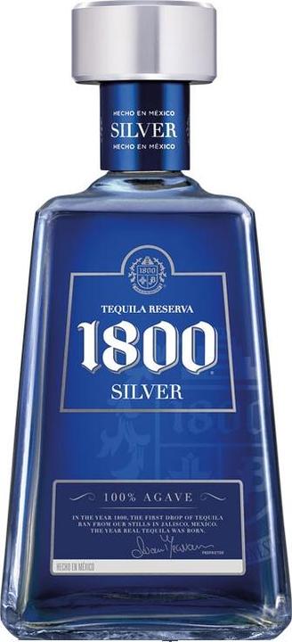 Image du produit Jose Cuervo 1800 Tequila Silver 100% agave (1 x 70 cl)