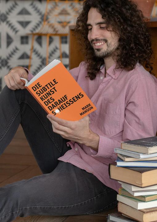 Actual product image Die subtile Kunst des darauf Scheissens (German, Mark Manson, 2017)