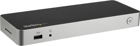 Image du produit StarTech Station d'accueil USB-C Triple Moniteur UHD 4K (USB-C, 4 ports)