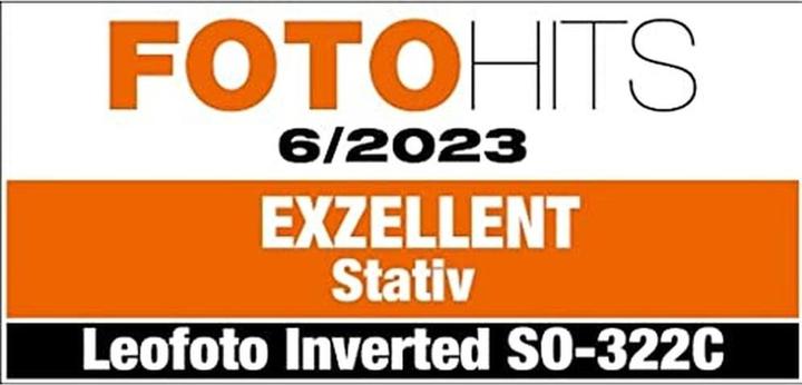 Image du produit Leofoto Tripode inversé SO-322C (Carbone)