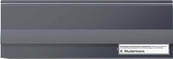 Siedle Letterbox flap BE 611-3/1-0 AG anthracite grey