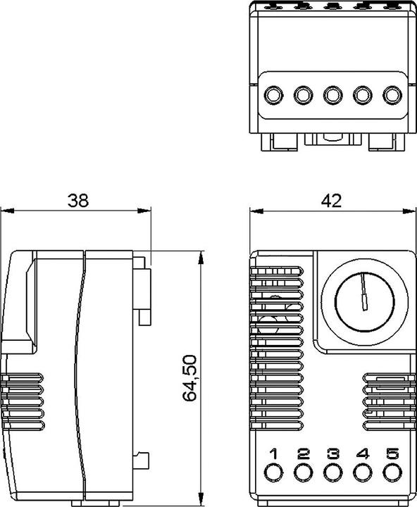 Actual product image Siemens Electronic thermostat