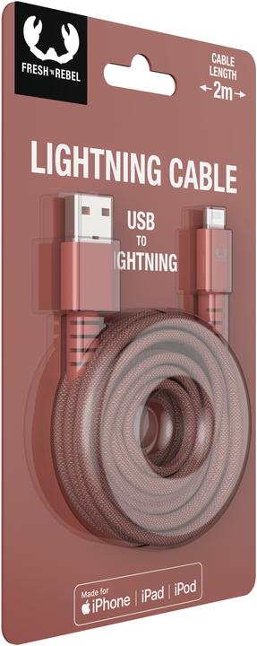 Actual product image Fresh'N Rebel USB A - Lightning (2 m, USB 3.2 Gen 1, 15 W)