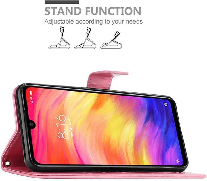 Image du produit Cadorabo Couverture du livre de fleurs (Xiaomi Redmi Note 7)