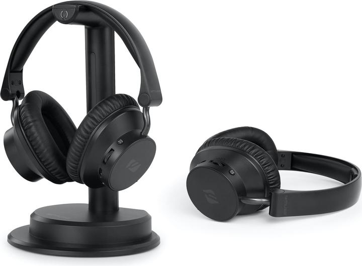 Muse Kabelgebundene Kopfhörer | Pack 2 Kabellose TV-Kopfhörer | M-288 CTV | Over-Ear | Bluetooth | (Kabelgebunden)