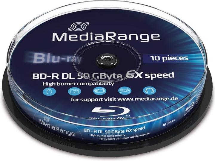 Image du produit MediaRange Bd-R (10 x)