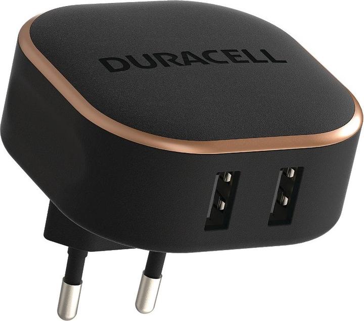 Immagine prodotto Duracell Caricatore da parete USB 3.4A 17W (nero) (17 W)