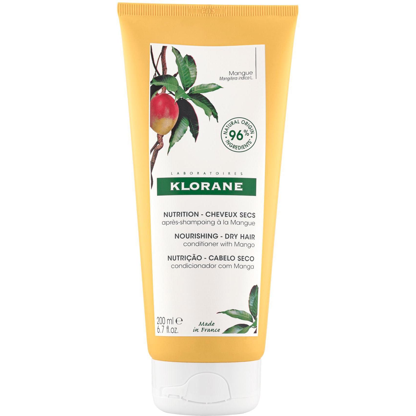 Klorane, Conditioner, Nährender Pflegebalsam mit Mango (200 ml)