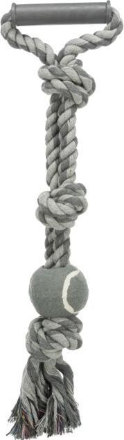 Produktbild Trixie Zahnknoten mit Tennisball 50cm