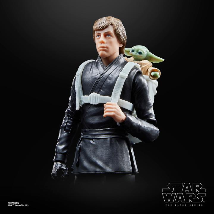 Produktbild Hasbro LIVRE DE BOBA FETT - Luke Skywalker & Grogu -Fig. Black Series 15cm
