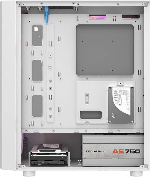 Produktbild Darkflash Tech DK360 computer case (white) (ATX, ITX)