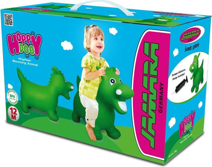 Produktbild Jamara 460315 - Spielzeug in Tierform zum Draufsetzen - Schwarz - Grün - Weiss - 50 kg -