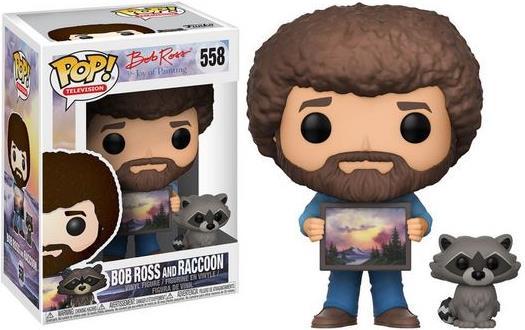 Funko POP! Television - Bob Ross: The Joy of Painting - mit Waschbär