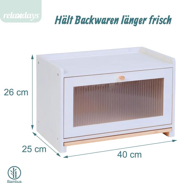 Produktbild Relaxdays Brotkasten
