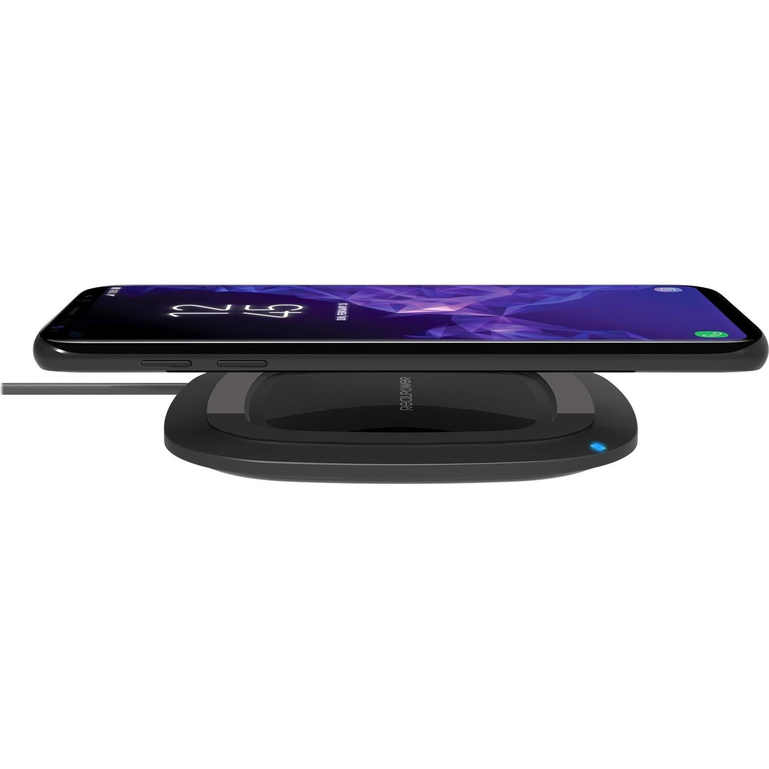 Thumbnail - RealPower Wireless FreeCharge (10 W), Wireless Charger, Schwarz