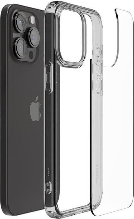 Actual product image Spigen Ultra Hybrid case for iPhone 15 Pro - transparent gray (Apple iPhone 15 Pro)