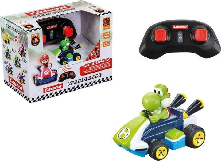 Actual product image Carrera 2,4GHz Mario Kart Mini RC - Yoshi (Paperbox)