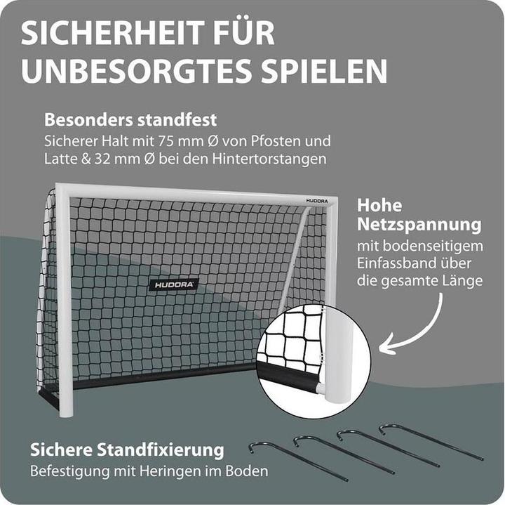 Produktbild Hudora Fussballtor Advanced 180