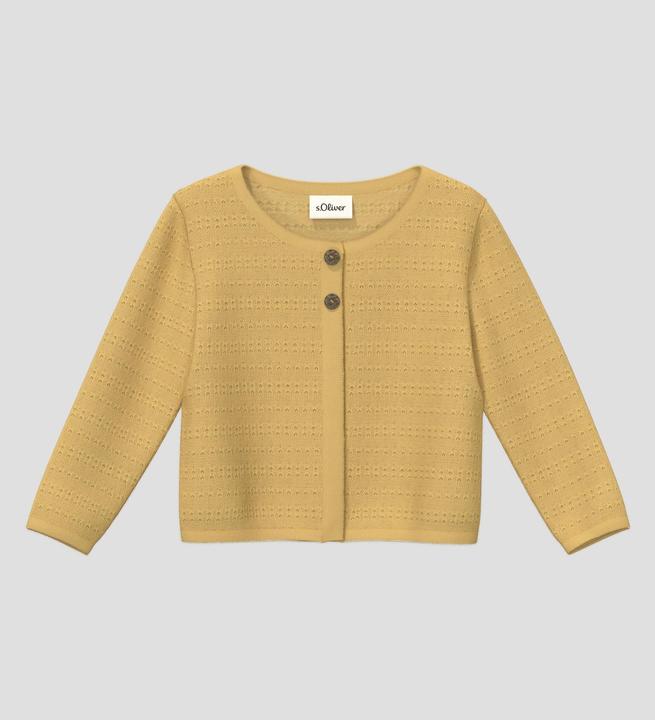 Image du produit s.Oliver Verkürzte Strickjacke mit Knopfleiste (74)