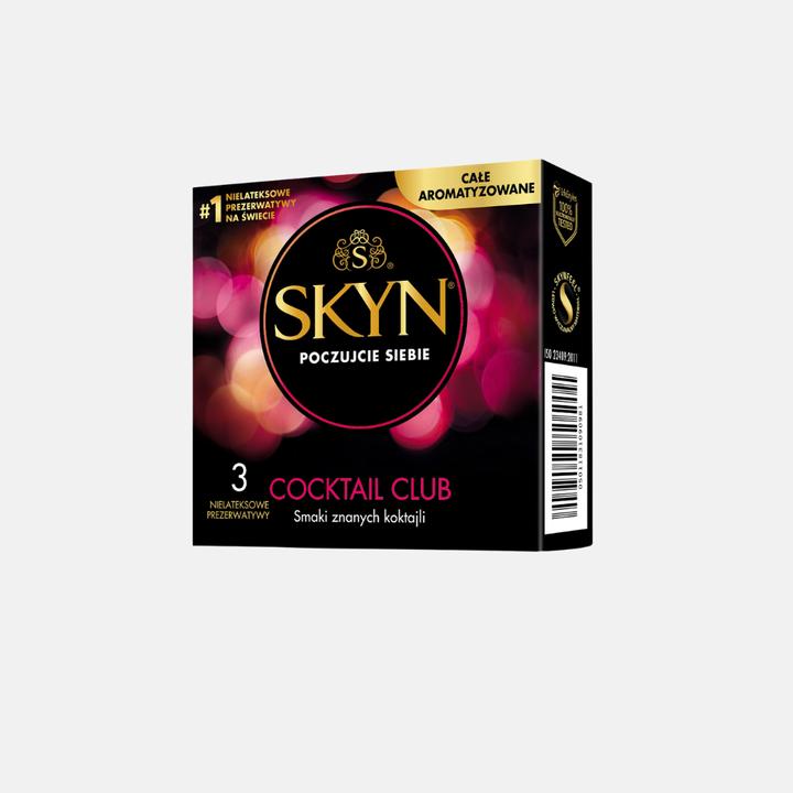 Produktbild Unimil Skyn Feel Everything Cocktail Club Non-Latex Condoms 3Pcs (3 Stk.)