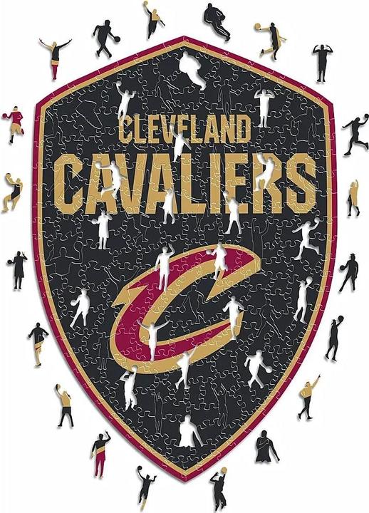 Image du produit Iconic NBA - Cleveland Cavaliers - Logo - Puzzle en bois Taille L (500 pièces) (500 pièces)