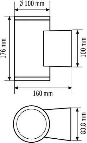 Produktbild Esylux LEDWandleuchte Up/Down (910 lm)