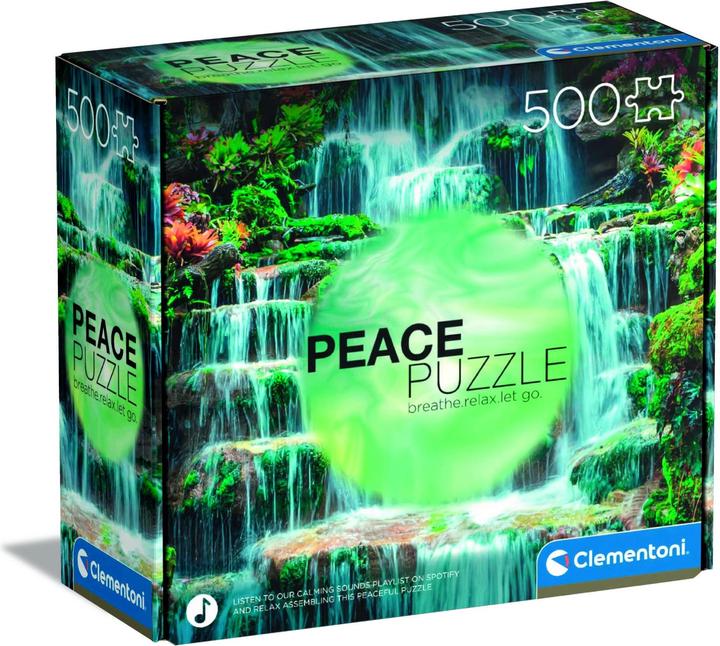 Clementoni Puzzle Wasserfall g (500 Teile)