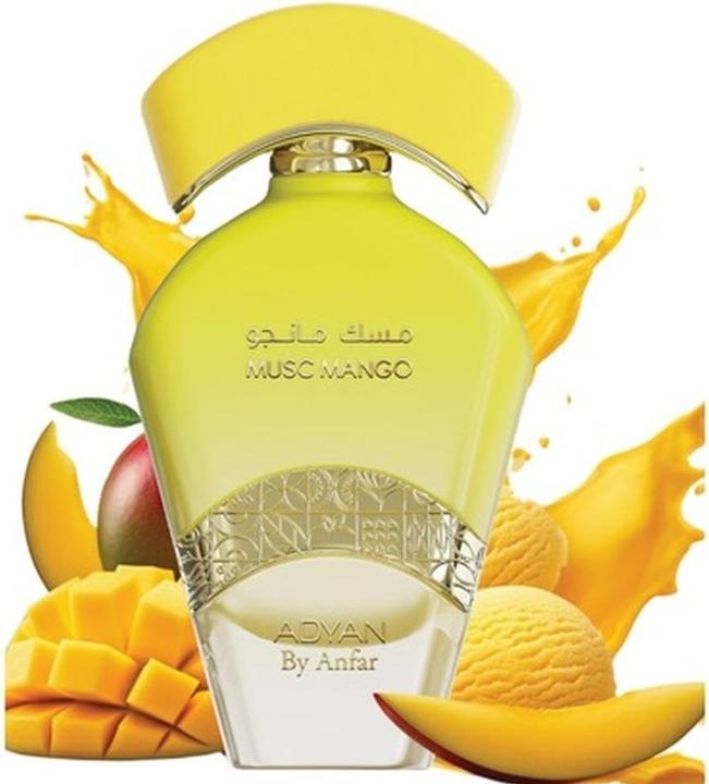 Actual product image Adyan Musc Mango Extrait De Parfum Tropical Delights Collection Unisex Perfume (Extrait De Parfum)