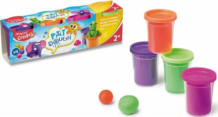 Actual product image Maped Creative Play Dough Set, 4 Fancy Colours, 456 g