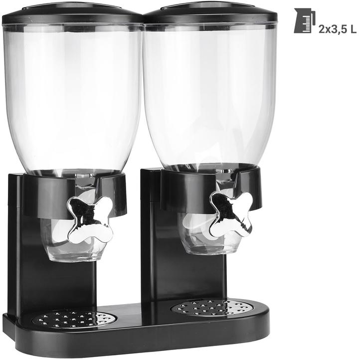 Immagine prodotto Chef Distributore di collutorio con 2 contenitori, nero