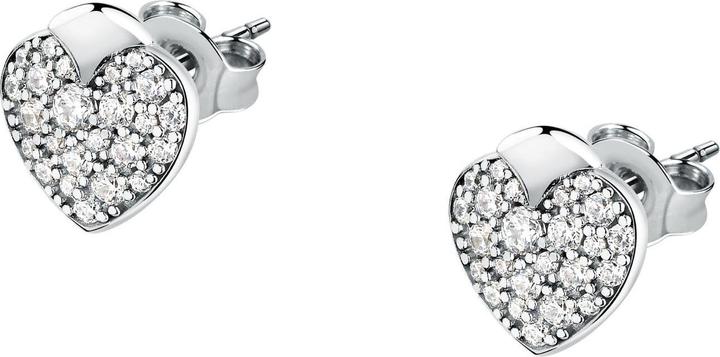 Immagine prodotto Morellato Orecchini a cuore in acciaio con cristalli Istanti SAVZ17 (Acciaio)