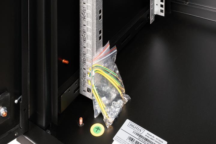 Immagine prodotto Digitus Alloggiamento a parete 20U 998x600x600mm Colore nero RAL 9005 (20 HE, Rack da 19 pollici)