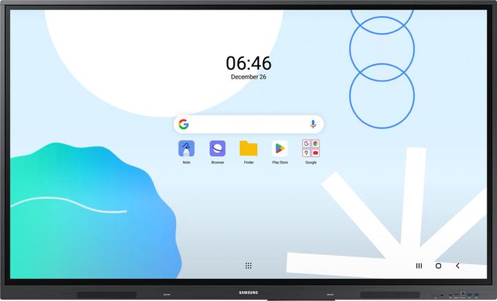 Actual product image Samsung interactive displays (3840 x 2160 Pixels, 65")