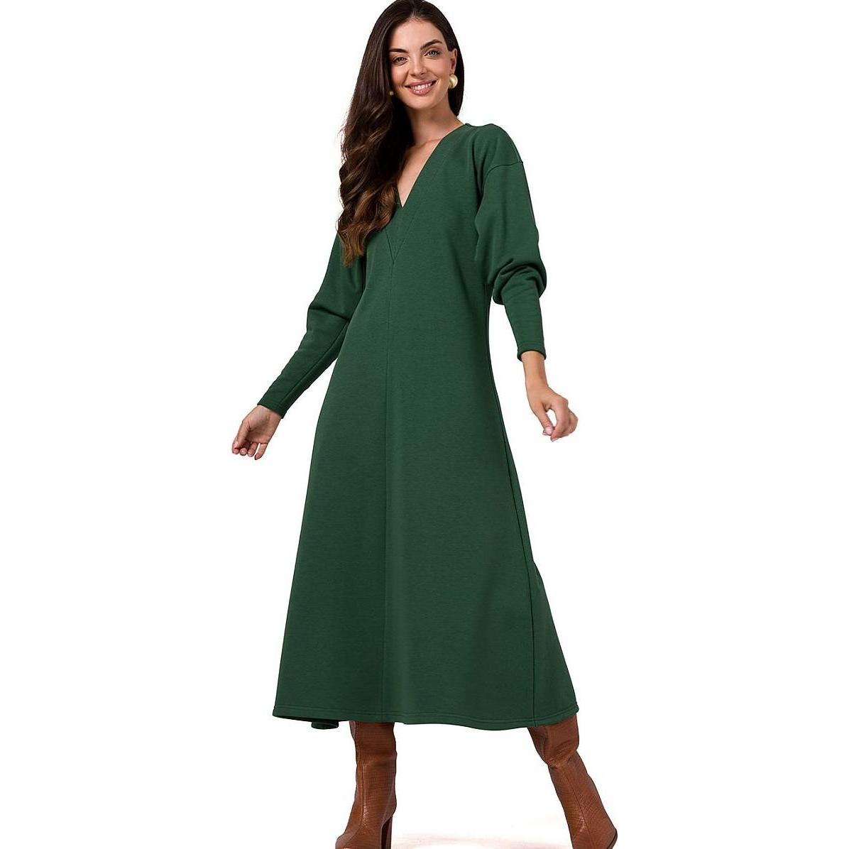 Be Wear, Damen, Kleider, Alltagskleid, Grün, (XXL)