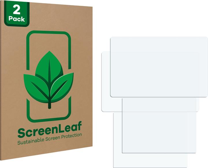 Actual product image ScreenLeaf Protective film sustainable screen protector screen protector film clear transparent (3DS XL)