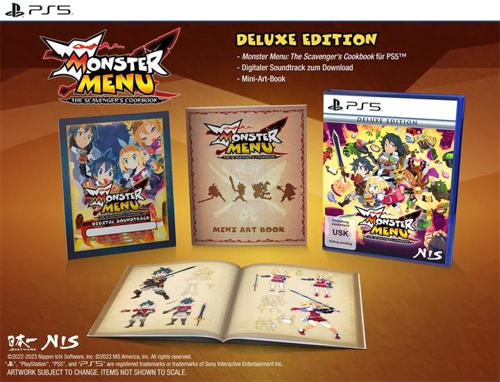 Actual product image NIS Monster Menu: The Scavenger's Cookbook - Deluxe Edition (PS5) (PS5, DE)