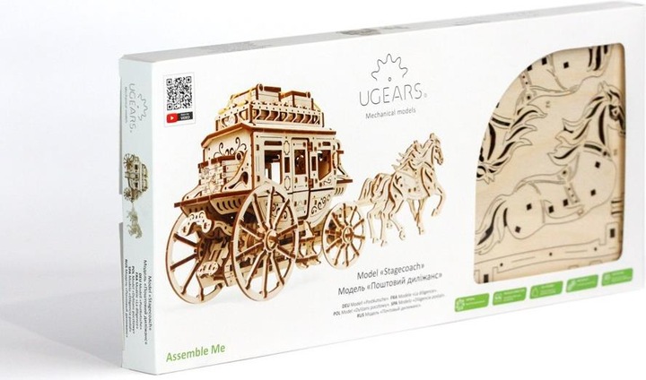 Immagine prodotto Ugears Carrozza trainata da cavalli