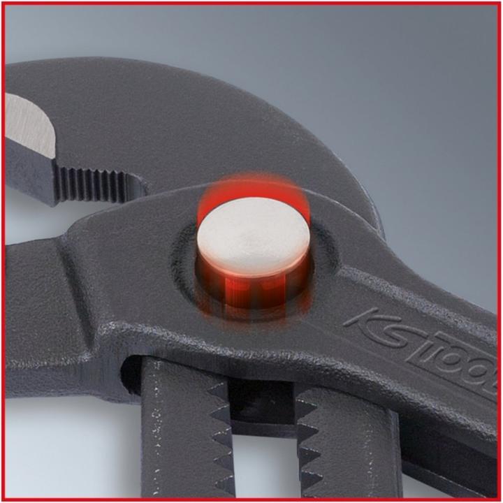 Actual product image KS Tools Water pump pliers, push button adjustment (240 mm)